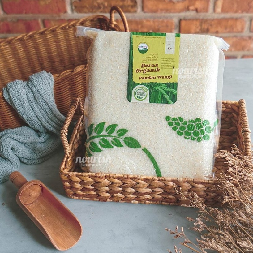 Lingkar Organik, Beras Putih Organik (Organic White Rice) 2 kg