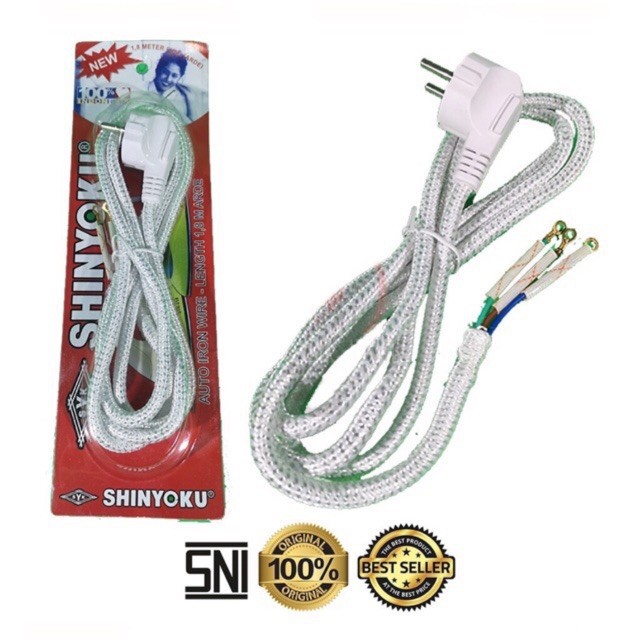 Kabel Setrika Shinyoku Universal1.8m