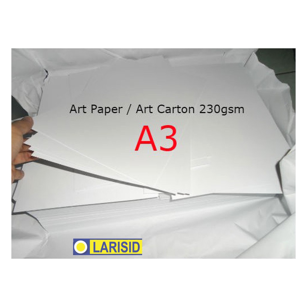 ART CARTON A3 230 GSM PAPER KERTAS
