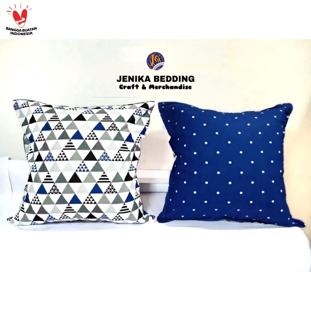 Set Sarung Bantal Sofa (2pcs) Motif Uk. 60x60cm