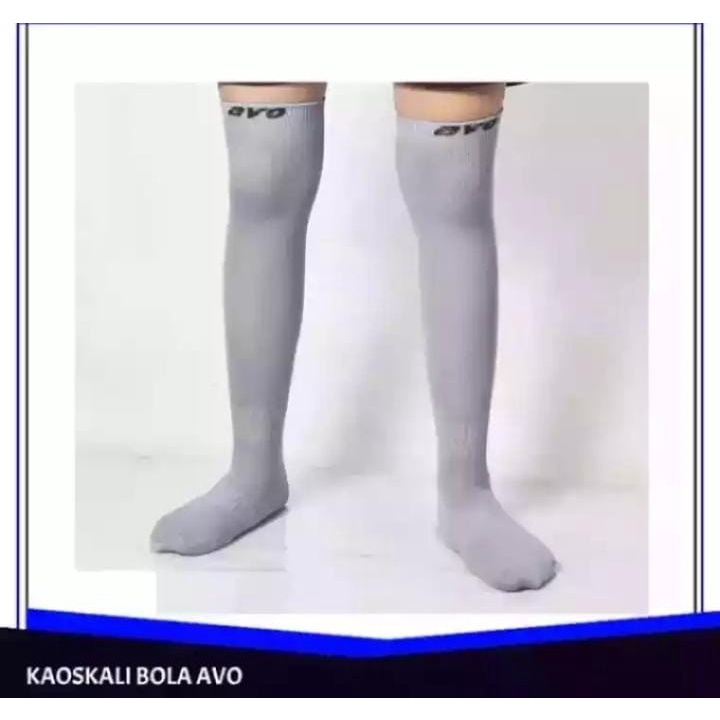 KAOS KAKI BOLA PANJANG / KAOS KAKI SEPAK BOLA R1 ABU
