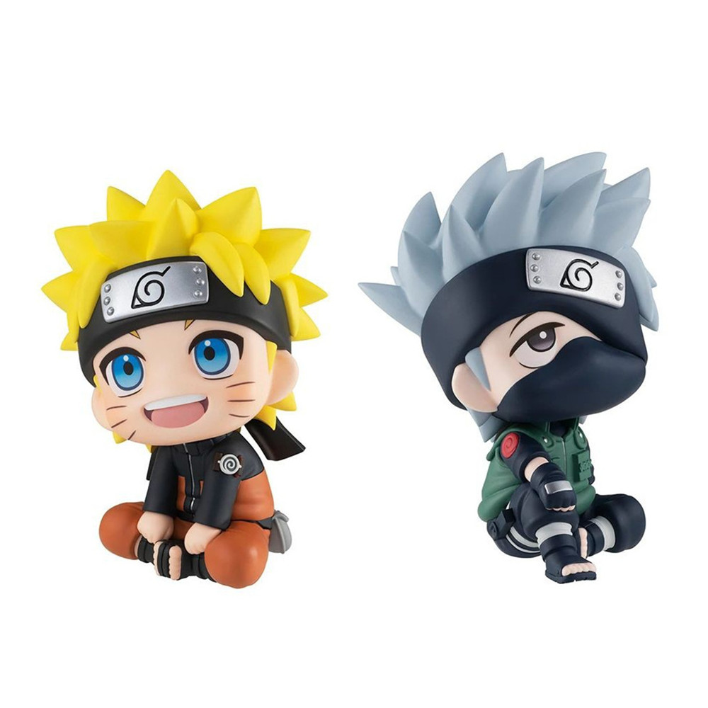 Mainan Action Figure Model Anime Naruto Hatake Kakashi Uzumaki Bahan Pvc Untuk Dekorasi