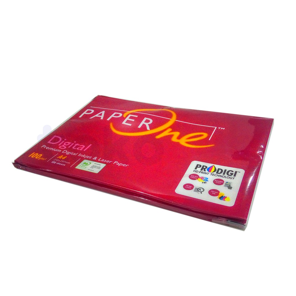 

Tokotab - HVS PAPER ONE A4 100 GR Small Pack