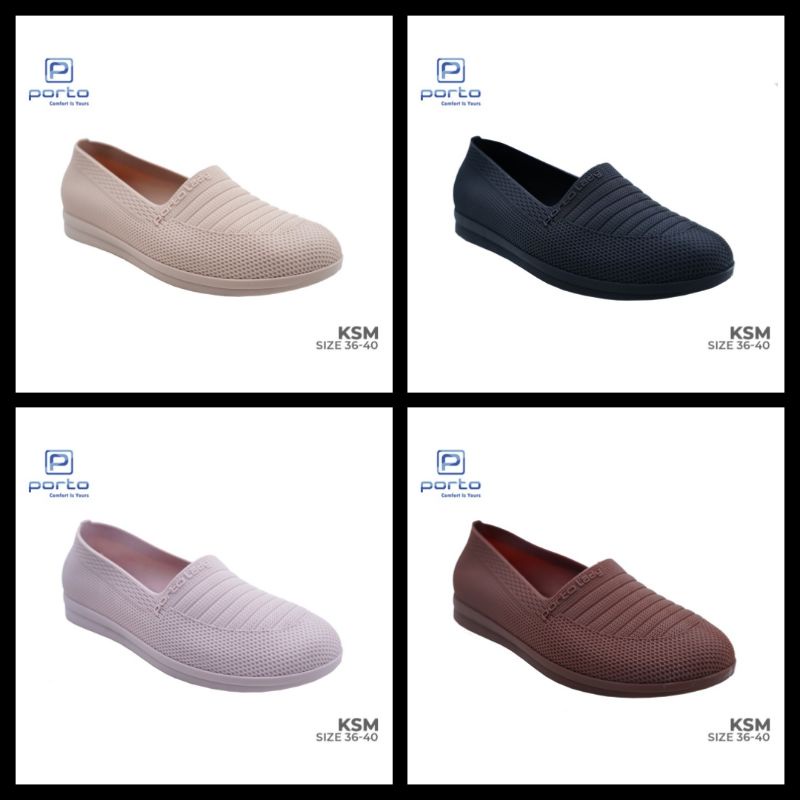 Sepatu Slip on wanita sepatu slip on cantik bahan jelly