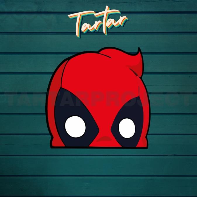 

(BISA COD) Sticker Stiker Vinyl - Peeker Deadpool MURAH Kode 1396