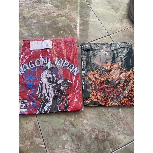 Kaos Anak junior Samurai Jepang / baju anak tanggung murah