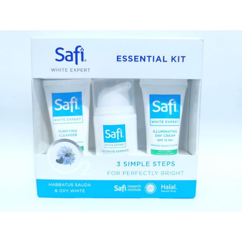 SAFI WHITE EXPERT ESSENTIAL KIT 3 SIMPLE STEPS