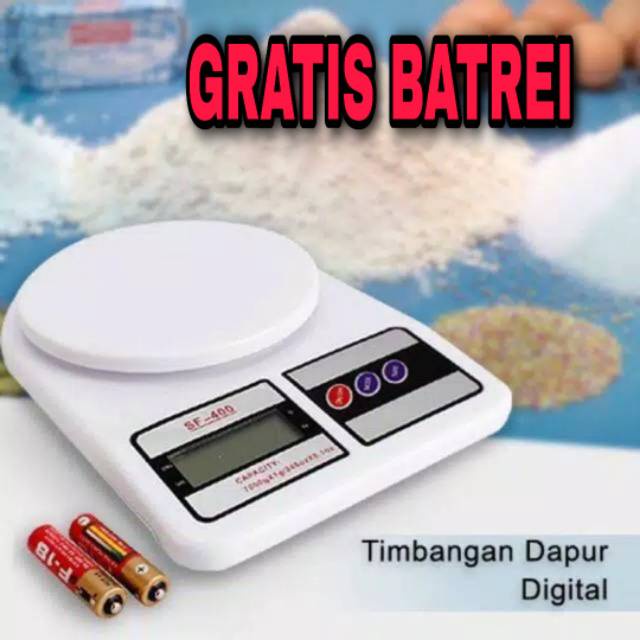 Jual Timbangan Dapur Digital Timbangan Tepung Gula Portable Shopee