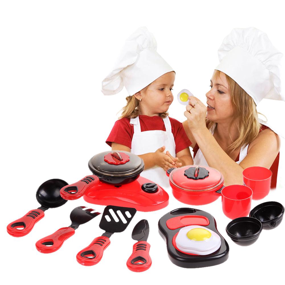 role play children's kitchen cooking set