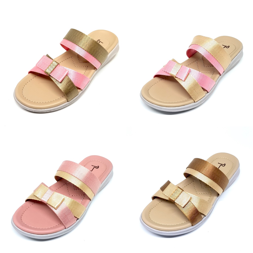 10.10 - Rullief Kids FWT 308 Sandal Japit Anak Cewek Premium - Sendal Jepit Fashion Anak Perempuan K