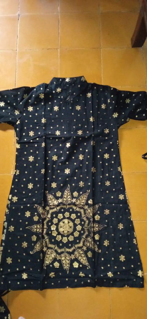 Batik Couple_maora Sania Ruffle Batik Couple Ori Ndoro Jowi Dnt Garansi Termurah