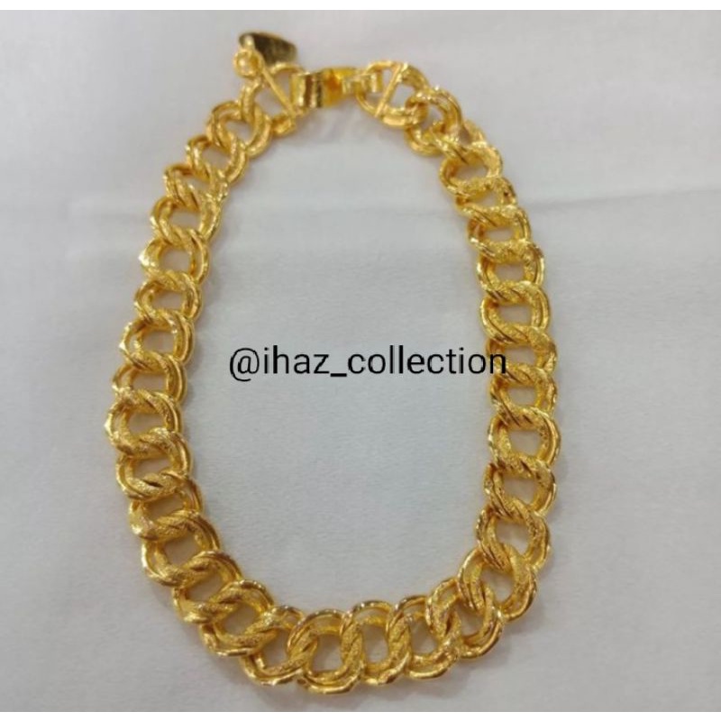 Gelang Coco lapis mas Penang 5 mayam