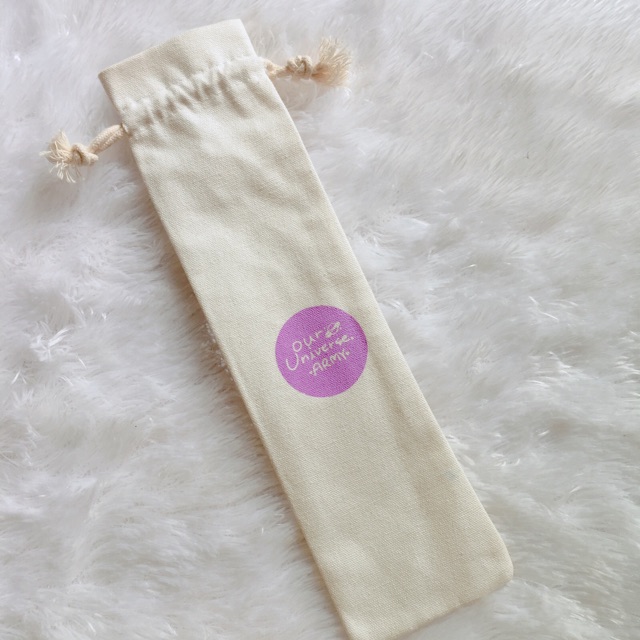 [kstuffind] Stainless Straw BTS ARMY Youniverse sedotan stainless