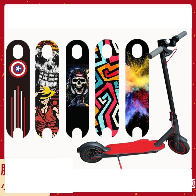 Stiker Decal Anti slip / Air Untuk Skateboard Elektrik Ninebot Max G30