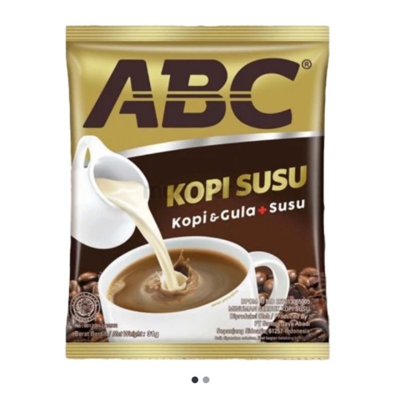 

Coffeemix, ABC Susu, Tora Susu Per Bungkus