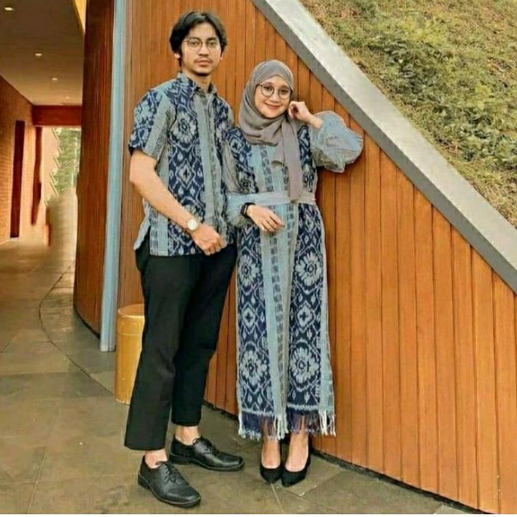 Bagus Dipakai.. baju tenun couple - set couple tenun - couple tenun - couple etnik - Baju tenun - ba