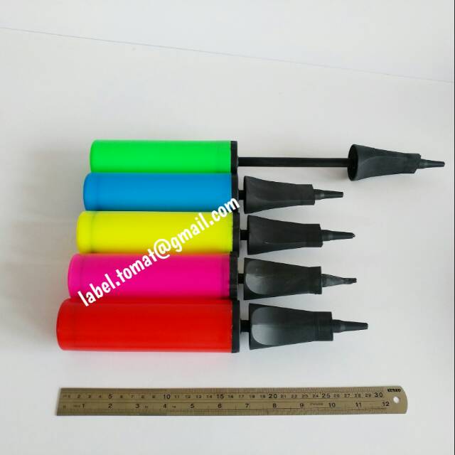 BARANG IMPORT Pompa Tangan Manual untuk isi Angin Balon ,  Ban Mainan dll