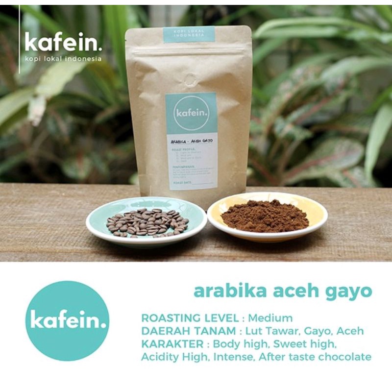 

Kopi Arabika Aceh Gayo 200 Gram ( Biji / Bubuk ) / Kafein Specialty Arabica