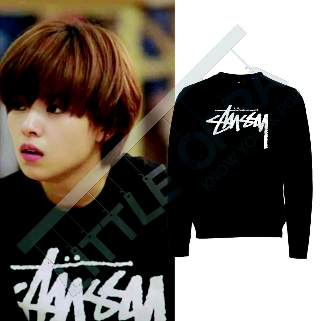 Jual Idol Fashion Twice Jeongyeon Stussy Sweater Shopee Indonesia