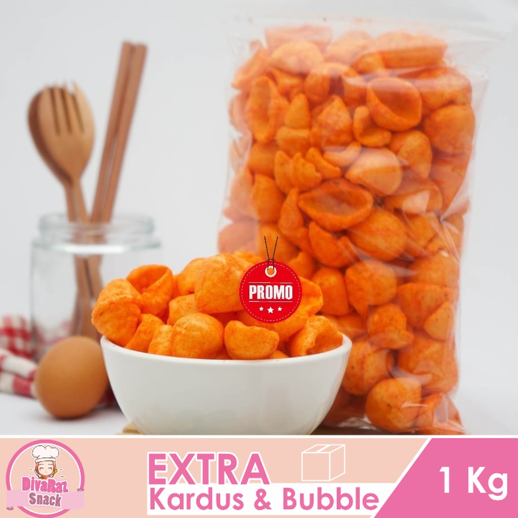 

[1Kg] Kerupuk Keong XTRA PEDAS - Rambo Super Pedas - Divaraz Snack makanan ringan jajanan jadul cemilan snack kiloan