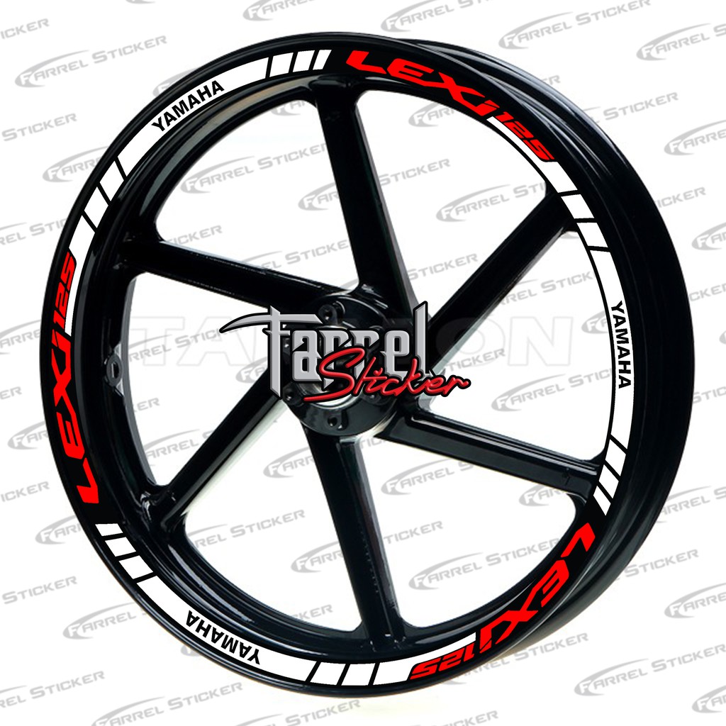 stiker velg sticker velek lexi