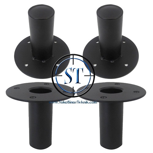 Tripod Stand Holder Tiang Dudukan Box Speaker Aktif Pasif Penyangga Bok Kayu Fiber Bahan Besi Tebal Kuat