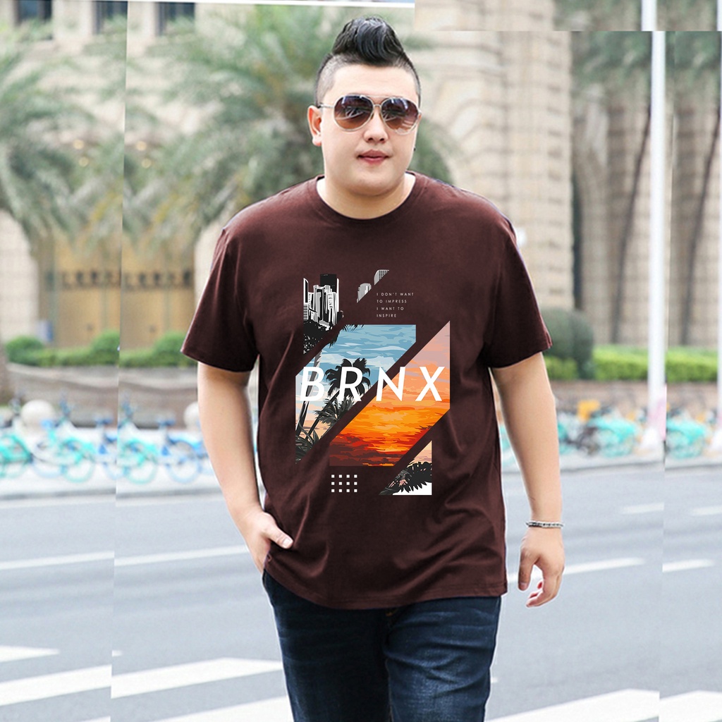 Baju Kaos Pria Jumbo California Tshirt Bigsize XL XXL Distro DTF