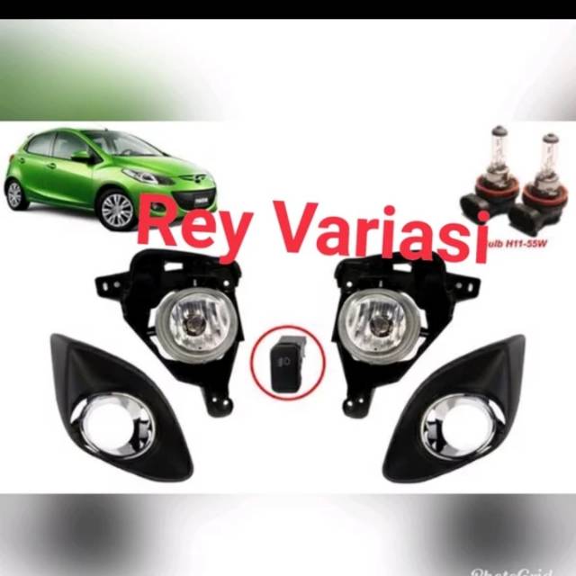 Foglamp Mazda 2 DLAA 2010 ON