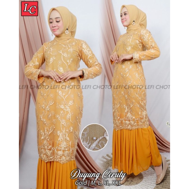 KEBAYA ORIGINAL // TILLE DUYUNG CERUTY // By Lefi Choto