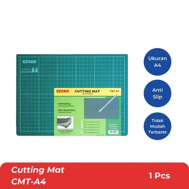 

KENKO CUTTING MAT / ALAS PEMOTONG KERTAS / TATAKAN CUTTER UKURAN A4