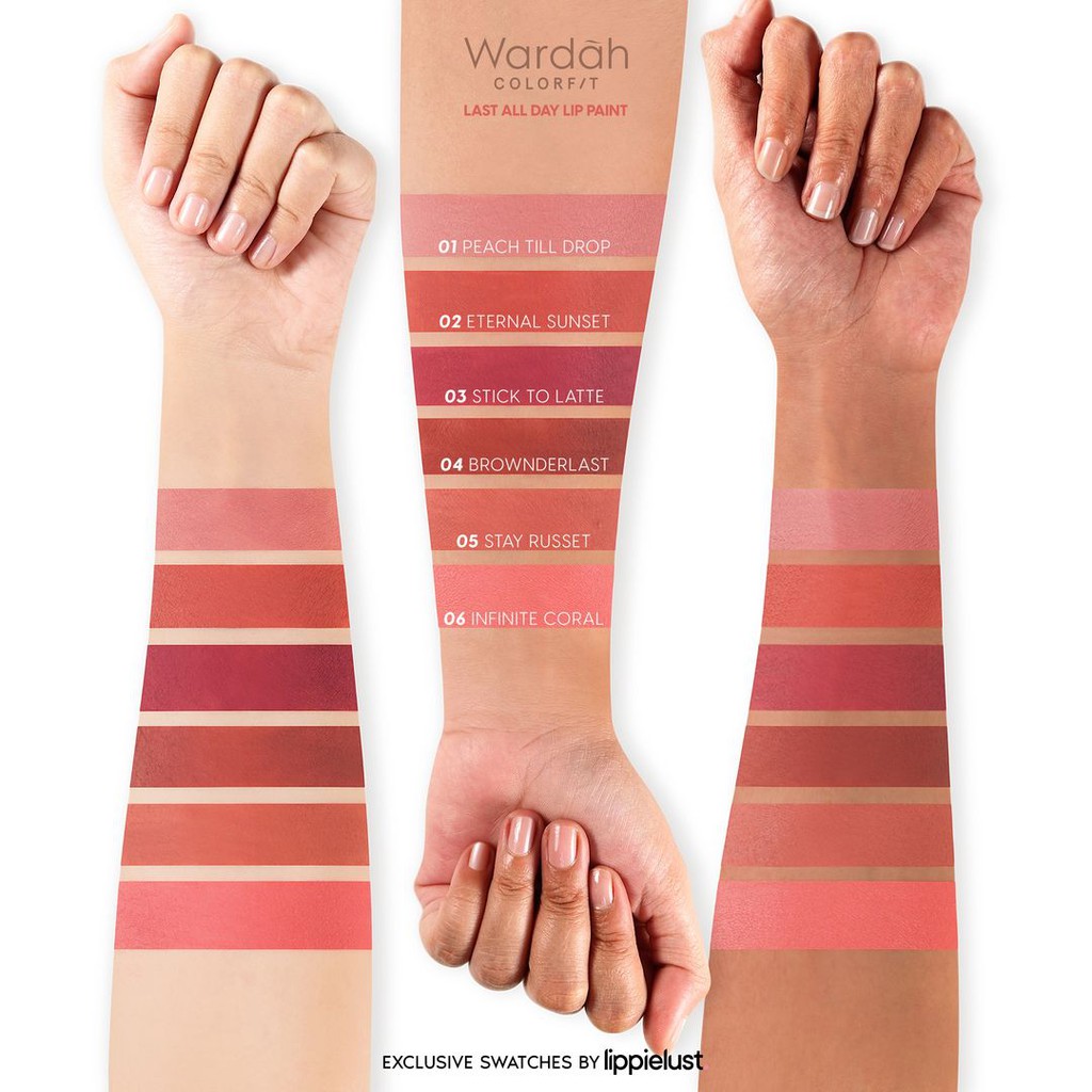 WARDAH COLORFIT Last All Day Lip Paint Matte