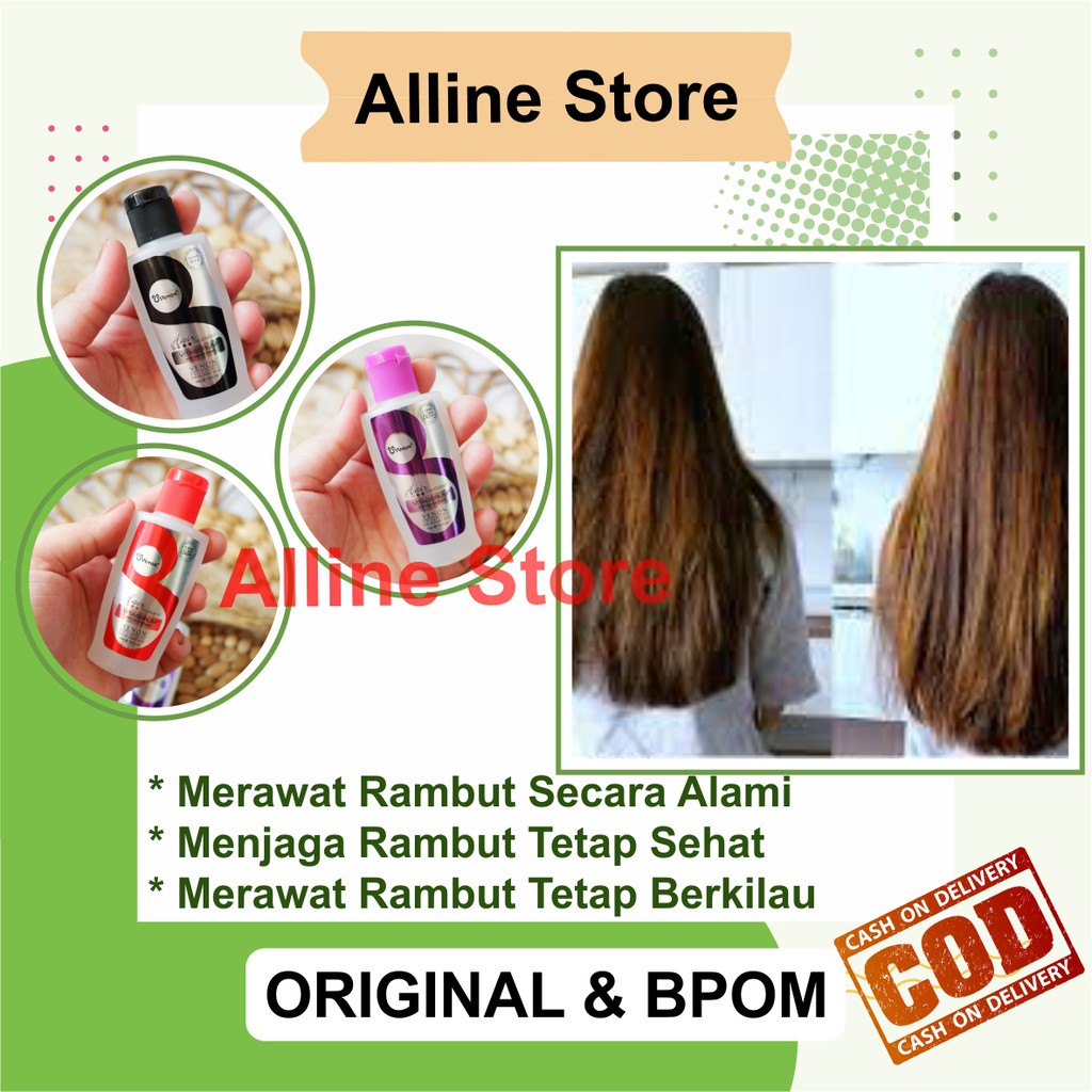 Obat Serum Perawatan Vitamin Rambut Rusak Rontok dan Kering Pria Wanita - Alline Store