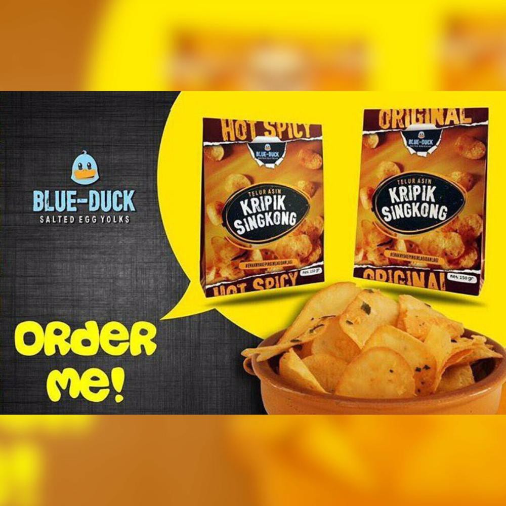 

Blue Duck Kripik Singkong Salted Egg