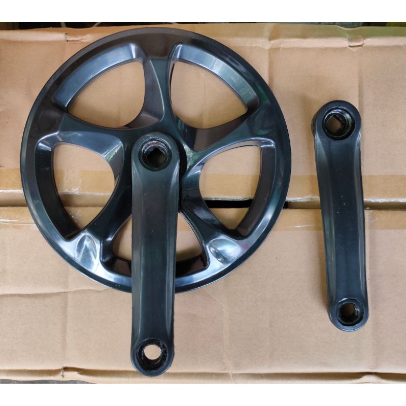 Crank sepeda Minion 52T arm 152mm,arm pendek,tidak gasruk tanah