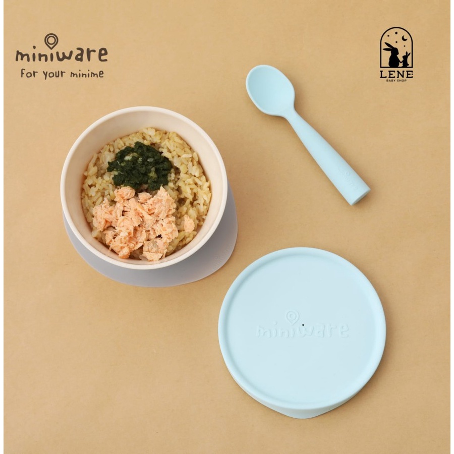 Miniware First Bite Set Tempat Makan Bayi Anak