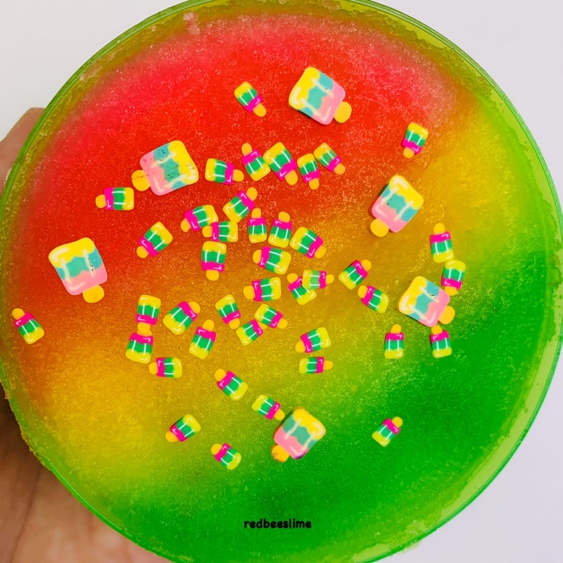 Slime icee slime es serut jadul 200cc premium slime snowonder