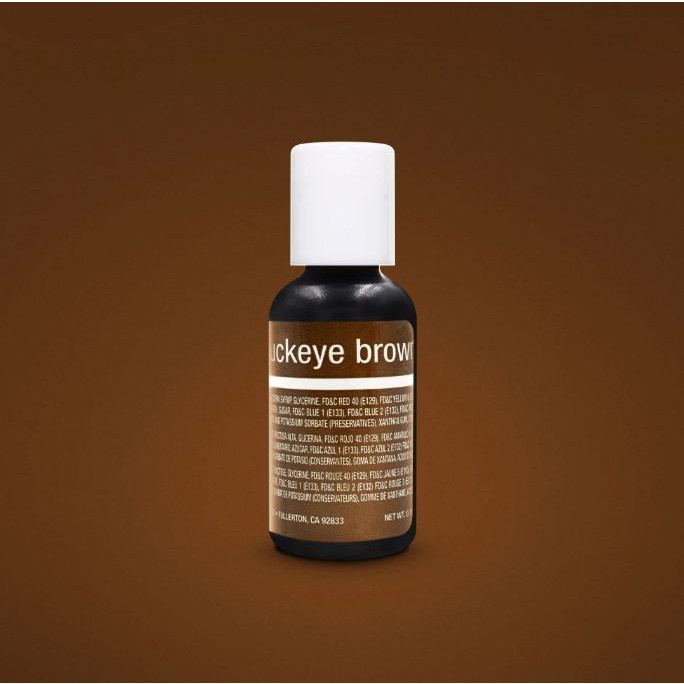 

Buckeye Brown Chefmaster Liqua-Gel Food Coloring 20 ml
