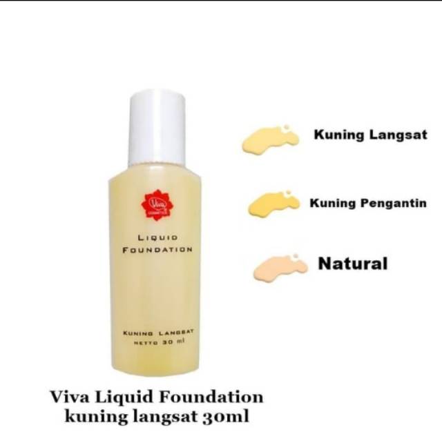 VIVA FOUNDATION LIQUID 30ML