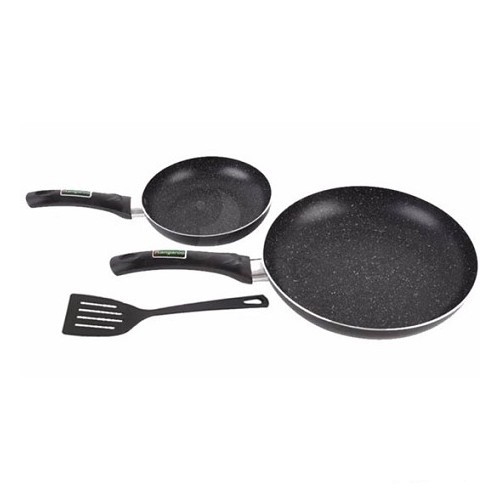 Kangaroo KG916 Frypan Anti Gores Anti Lengket 2 Set Plus Spatula