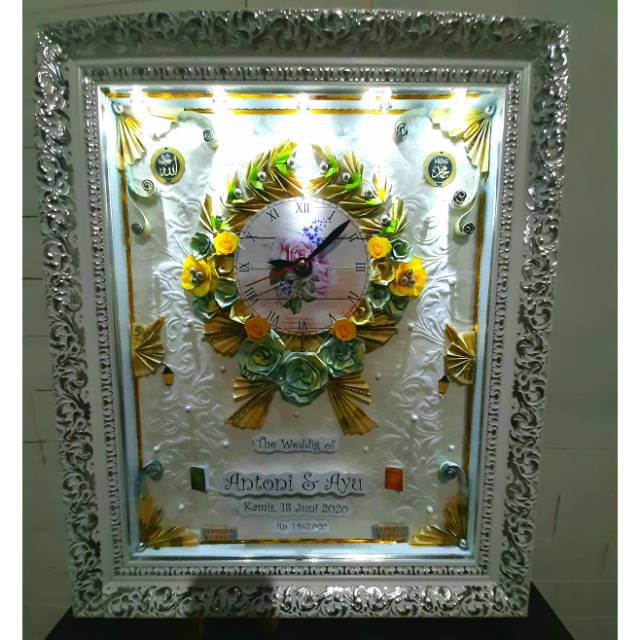 Mahar maskawin jam bunga, mahar uang jam bunga , mahar pernikahan jam bunga