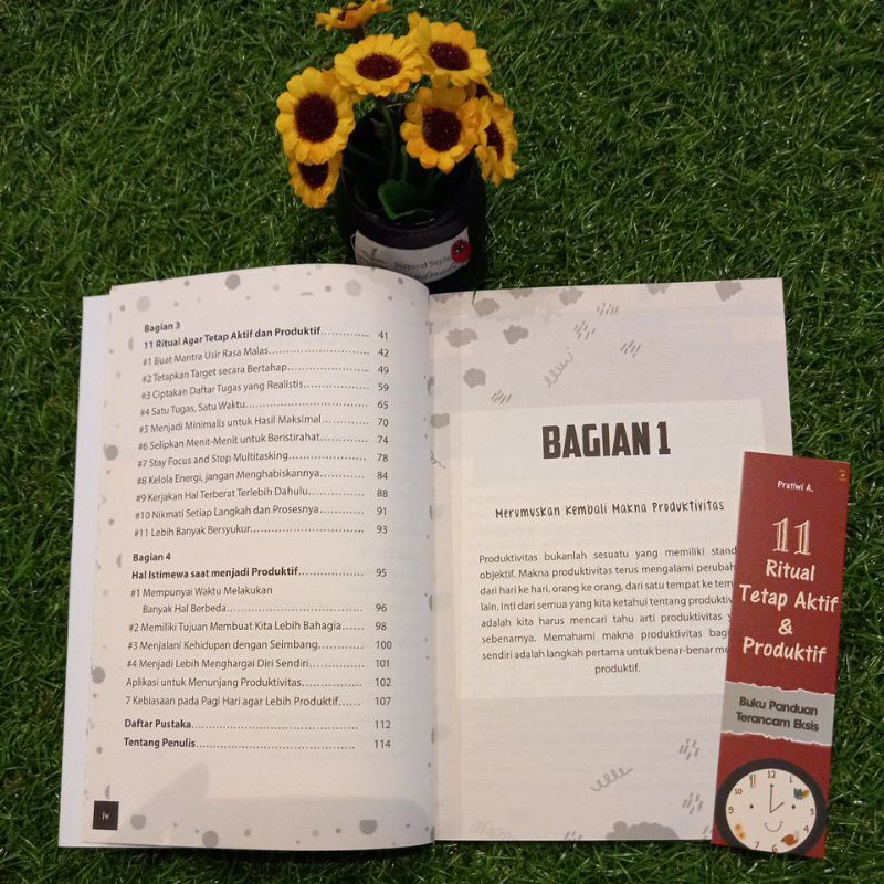 BUKU MOTIVASI - 11 Ritual Tetap Aktif dan Produktif; Buku Panduan Terancam Eksis - BUKU INSPIRASI-4