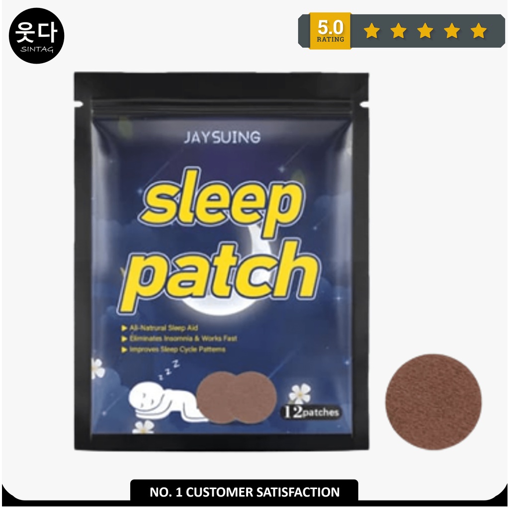 Sleep Patch Bantu Tidur Pulas Atasi Insomnia 12 Patch