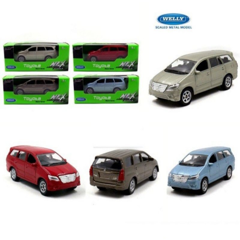 Welly NEX 1:60 Toyota Innova /Diecast Mobil Innova