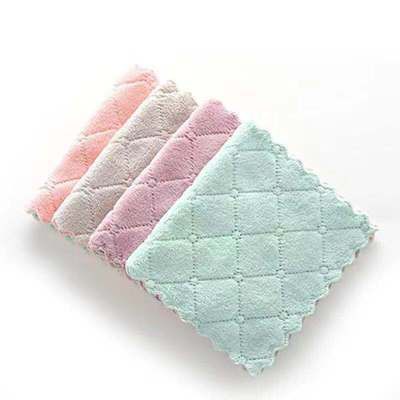 Kain Lap Piring Anti Minyak/Kain Lap Microfiber Serbaguna