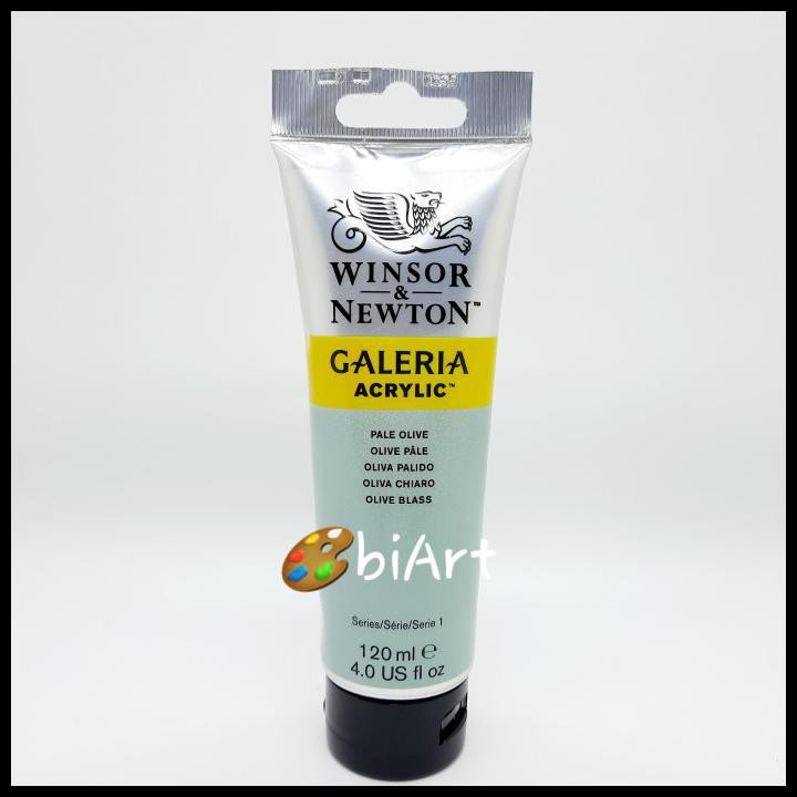 

Promo Cat Akrilik Galeria Acrylic Colour 120 Ml Pale Olive Winsor & Newton