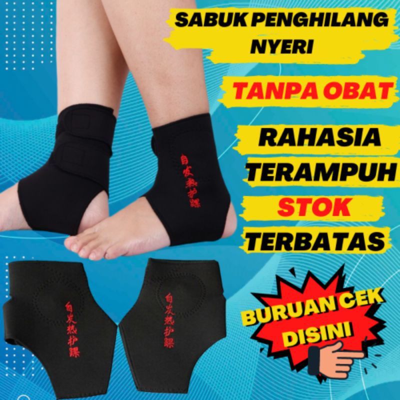 KORSET KAKI TERAPI NYERI PERGELANGAN KAKI ENGKEL MAGNET MAGNETIK ALAT TERAPI KAKI TERKILIR GI29