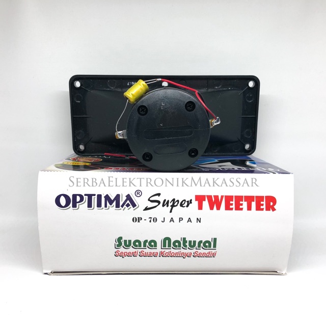 Tweeter Speaker Horn Rumah Walet Optima OP-70