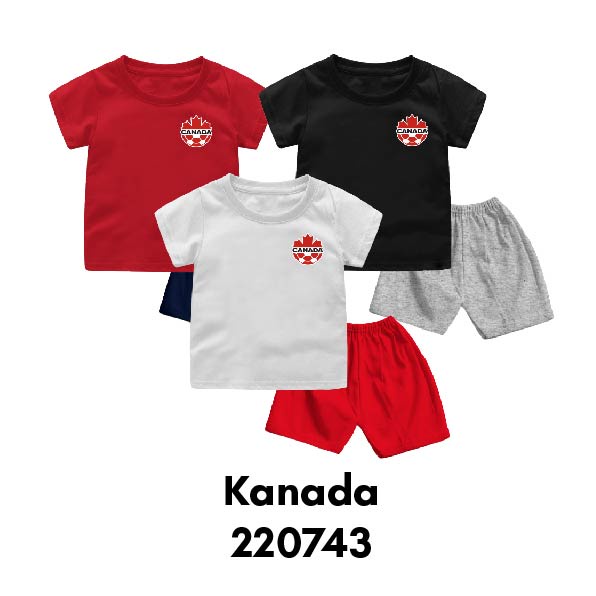 Setelan Bayi &amp; Anak World Cup Edisi AMERIKA EKUADOR Usia 6 Bulan-8 Tahun Bahan Katun Premium