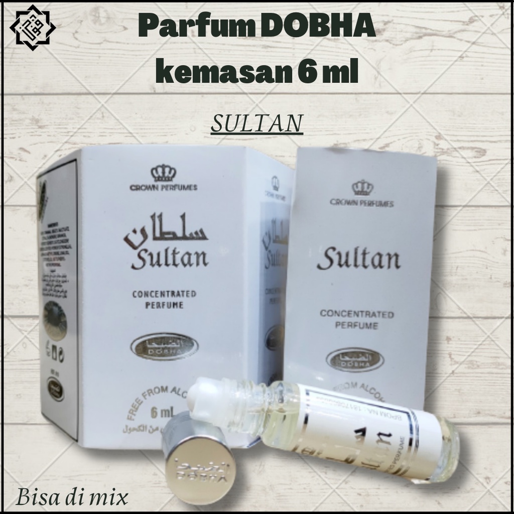 Parfum Dobha 6 Ml 1 Bok Isi 6 Pcs Bisa Di Mix Minya Wangi Dobha