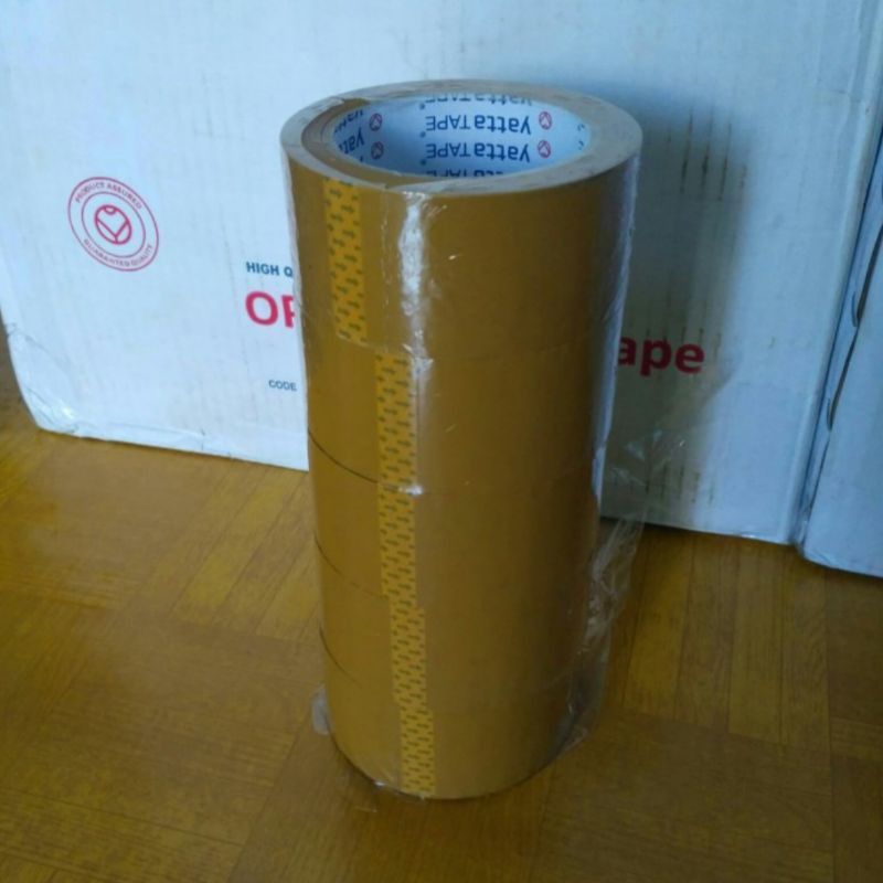 

Lakban Yatta Tape Coklat ukuran 48 x 90 yard